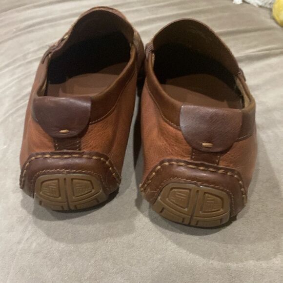 Cole Haan Brown Leather Slip On Loafer Shoes Size 13 Medium